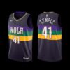New Orleans Pelicans Garrett Temple 2022-23 Icon Edition Jersey Navy