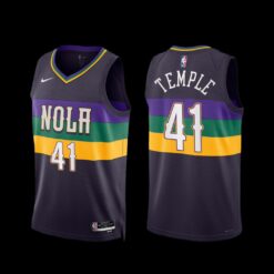 New Orleans Pelicans Garrett Temple 2022-23 City Edition Jersey Purple
