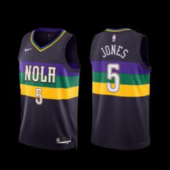 New Orleans Pelicans Herbert Jones 2022-23 City Edition Jersey Purple