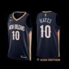 New Orleans Pelicans Herbert Jones 2022-23 Statement Edition Jersey Red