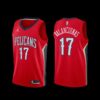 New Orleans Pelicans Jaxson Hayes 2022-23 Statement Edition Jersey Red