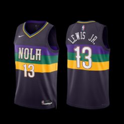New Orleans Pelicans Kira Lewis Jr. 2022-23 City Edition Jersey Purple