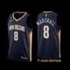 New Orleans Pelicans Naji Marshall 2022-23 Statement Edition Jersey Red