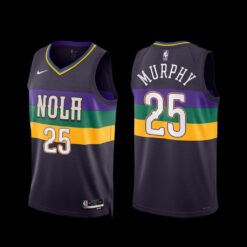 New Orleans Pelicans Trey Murphy III 2022-23 City Edition Jersey Purple