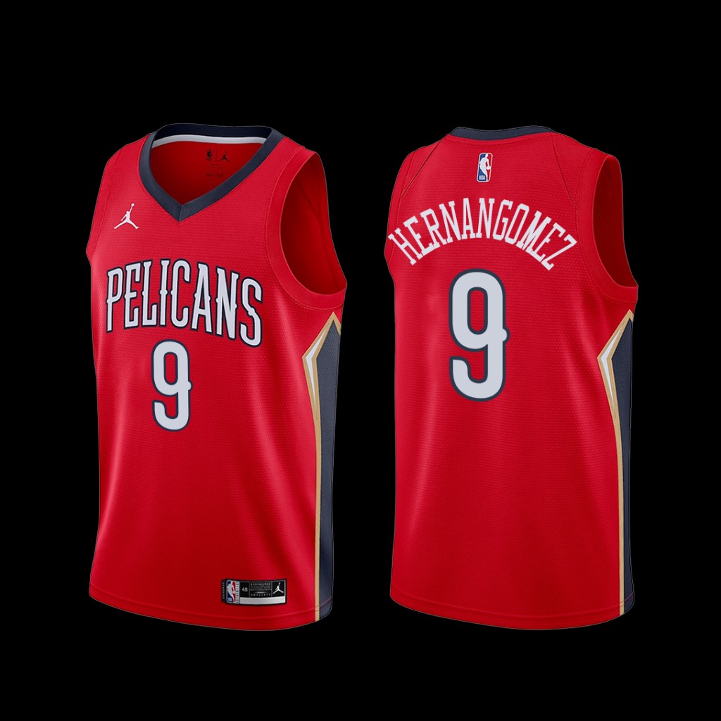 New Orleans Pelicans Willy Hernangomez 2022-23 Statement Edition Jersey Red New Orleans Pelicans Willy Hernangomez 2022-23 Statement Edition Jersey Red