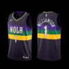 New Orleans Pelicans Zion Williamson 2021 Red Statement Jersey