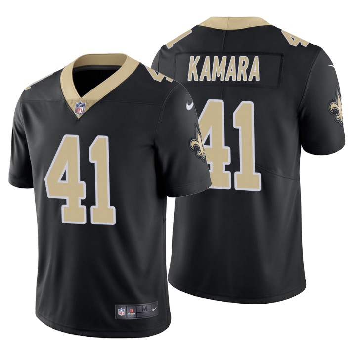 New Orleans Saints Alvin Kamara Black Limited Jersey New Orleans Saints Alvin Kamara Black Limited Jersey