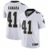 New Orleans Saints Alvin Kamara White Color Rush Limited Jersey