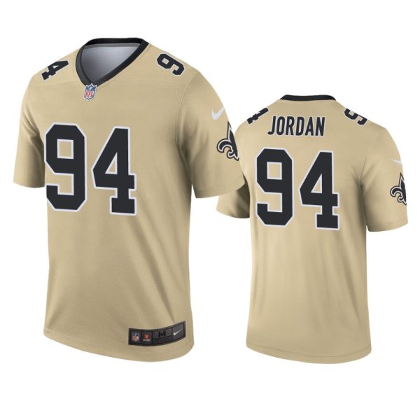 New Orleans Saints Cameron Jordan Gold Inverted Limited Jersey New Orleans Saints Cameron Jordan Gold Inverted Limited Jersey
