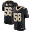 New Orleans Saints Demario Davis White Color Rush Limited Jersey