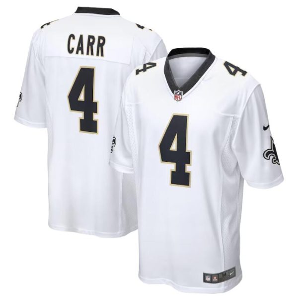 New Orleans Saints Derek Carr White Limited Jersey New Orleans Saints Derek Carr White Limited Jersey