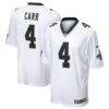 New Orleans Saints Derek Carr Olive Salute To Service Limited Jersey