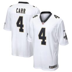 New Orleans Saints Derek Carr White Limited Jersey