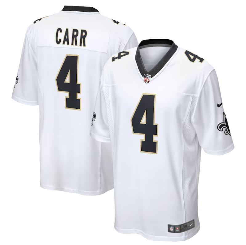 New Orleans Saints Derek Carr White Limited Jersey New Orleans Saints Derek Carr White Limited Jersey