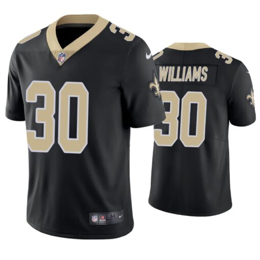 New Orleans Saints Jamaal Williams Black Limited Jersey