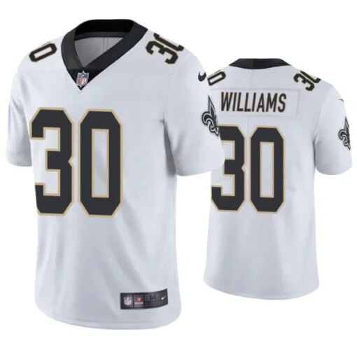 New Orleans Saints Jamaal Williams White Limited Jersey