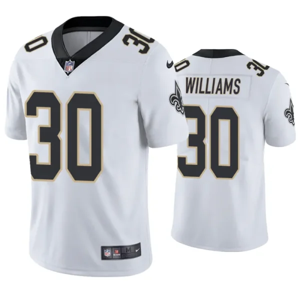 New Orleans Saints Jamaal Williams White Limited Jersey New Orleans Saints Jamaal Williams White Limited Jersey
