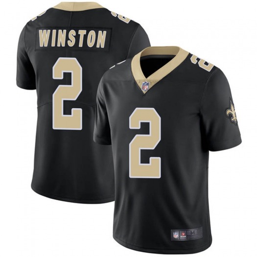 New Orleans Saints Jameis Winston Black Limited Jersey New Orleans Saints Jameis Winston Black Limited Jersey