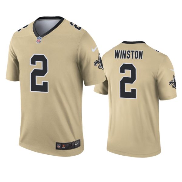 New Orleans Saints Jameis Winston Gold Inverted Limited Jersey New Orleans Saints Jameis Winston Gold Inverted Limited Jersey
