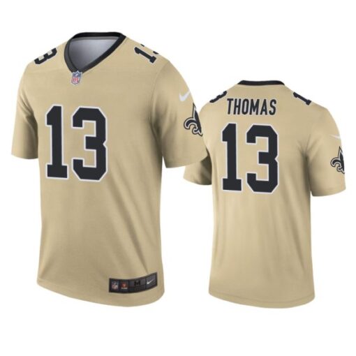 New Orleans Saints Michael Thomas Gold Inverted Limited Jersey