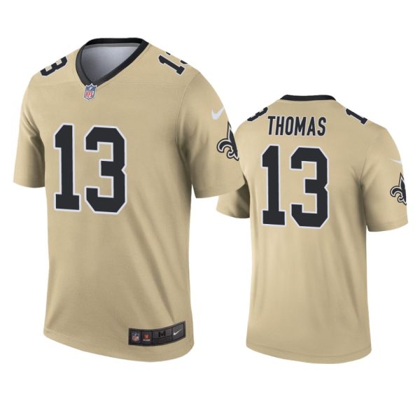 New Orleans Saints Michael Thomas Gold Inverted Limited Jersey New Orleans Saints Michael Thomas Gold Inverted Limited Jersey