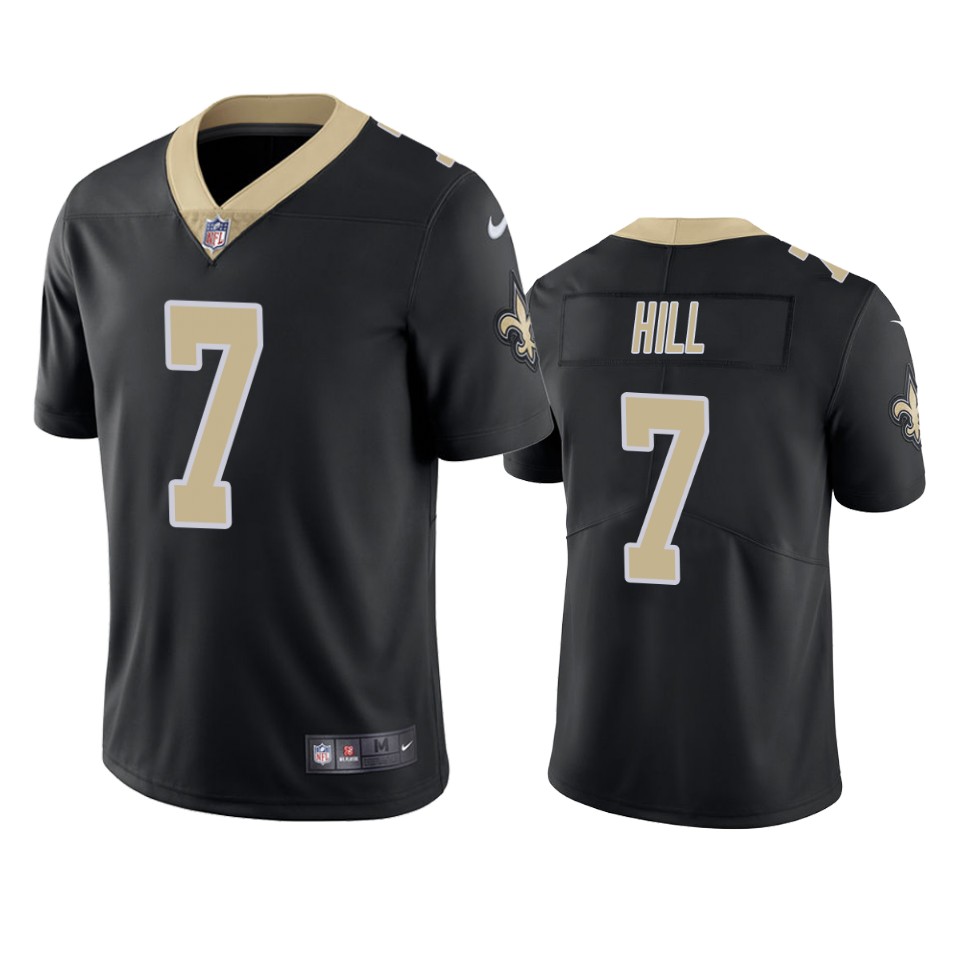 New Orleans Saints Taysom Hill Black Limited Jersey New Orleans Saints Taysom Hill Black Limited Jersey