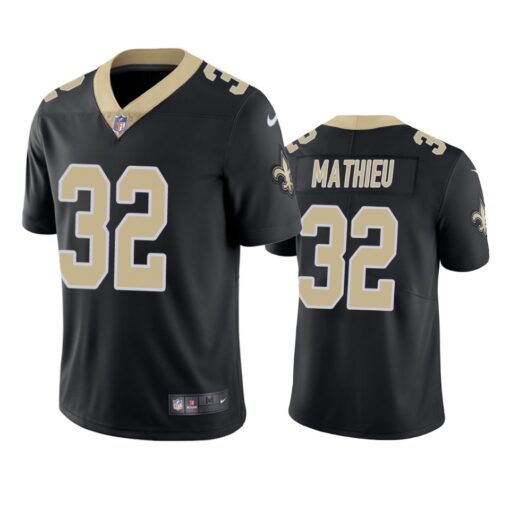 New Orleans Saints Tyrann Mathieu Black Limited Jersey