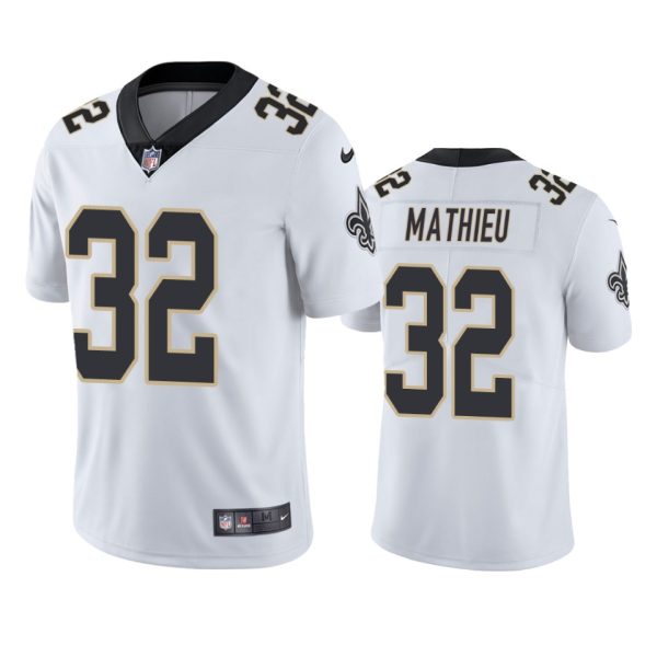 New Orleans Saints Tyrann Mathieu White Limited Jersey New Orleans Saints Tyrann Mathieu White Limited Jersey