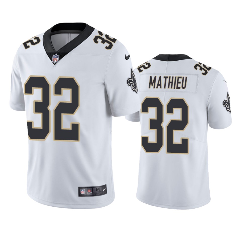 New Orleans Saints Tyrann Mathieu White Limited Jersey New Orleans Saints Tyrann Mathieu White Limited Jersey