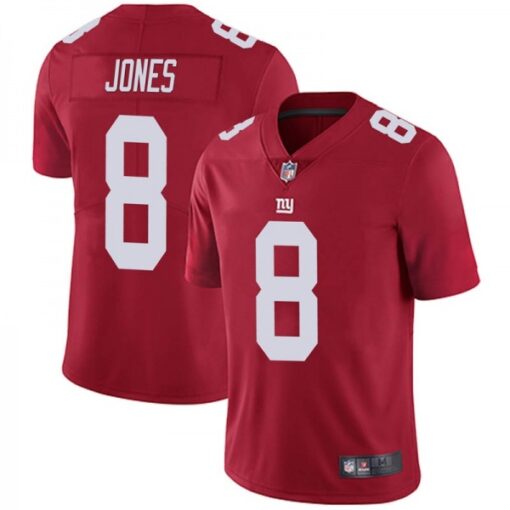 New York Giants Daniel Jones Red Limited Jersey