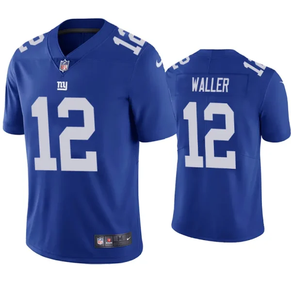 New York Giants Darren Waller Classic Royal Limited Jersey New York Giants Darren Waller Classic Royal Limited Jersey