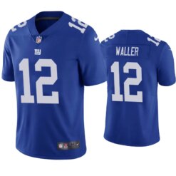New York Giants Darren Waller Classic Royal Limited Jersey
