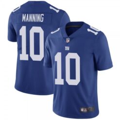 New York Giants Eli Manning Royal Limited Jersey