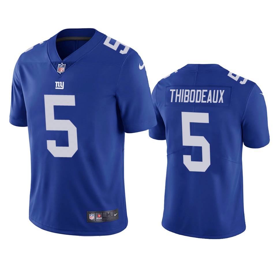 New York Giants Kayvon Thibodeaux Royal Limited Jersey New York Giants Kayvon Thibodeaux Royal Limited Jersey