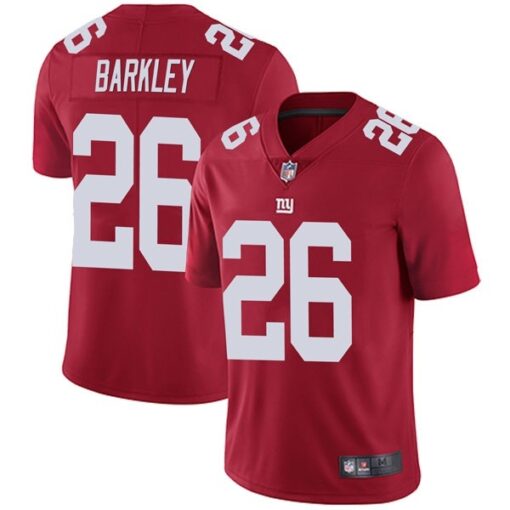 New York Giants Saquon Barkley Red Limited Jersey