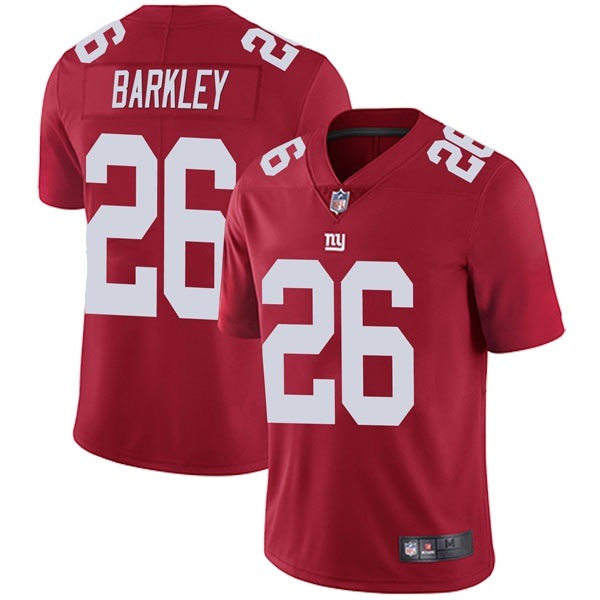 New York Giants Saquon Barkley Red Limited Jersey New York Giants Saquon Barkley Red Limited Jersey