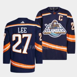 New York Islanders Anders Lee 2022 Reverse Navy Jersey