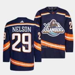 New York Islanders Brock Nelson Reverse Navy Jersey