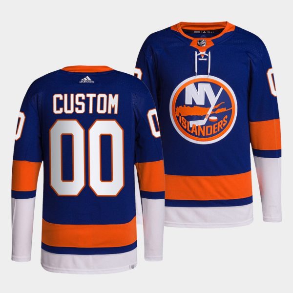 New York Islanders Custom Home Royal Jersey New York Islanders Custom Home Royal Jersey