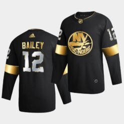New York Islanders josh bailey Golden Edition Limited Black Jersey