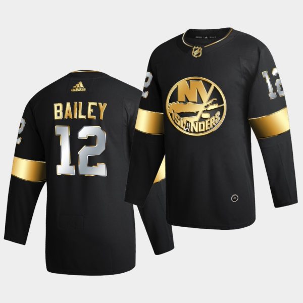 New York Islanders josh bailey Golden Edition Limited Black Jersey New York Islanders josh bailey Golden Edition Limited Black Jersey