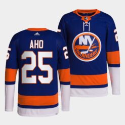 New York Islanders Sebastian Aho Home Royal Jersey