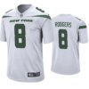 New York Jets Aaron Rodgers White Legacy Limited Jersey