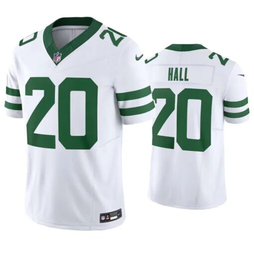 New York Jets Breece Hall White Legacy Limited Jersey