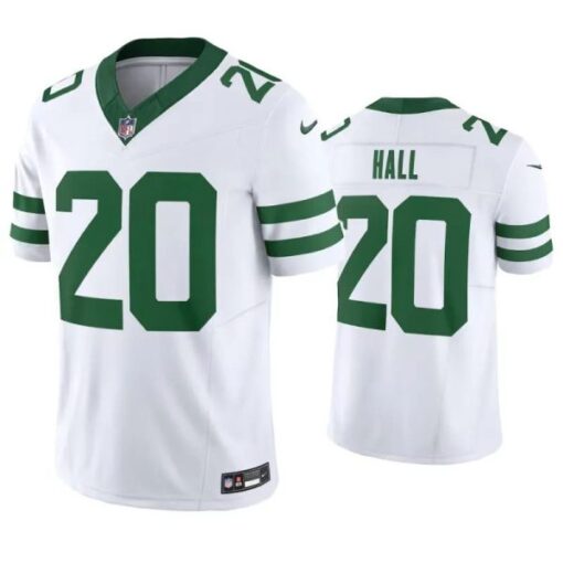 New York Jets Breece Hall White Legacy Limited Jersey