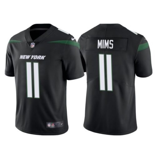 New York Jets Denzel Mims Black Limited Jersey
