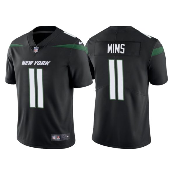New York Jets Denzel Mims Black Limited Jersey New York Jets Denzel Mims Black Limited Jersey