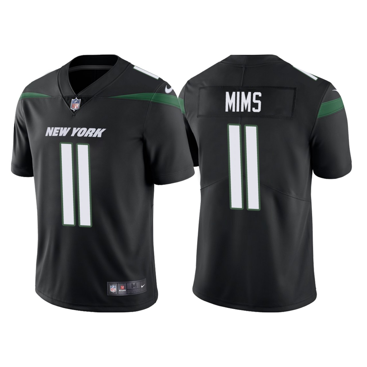 New York Jets Denzel Mims Black Limited Jersey New York Jets Denzel Mims Black Limited Jersey