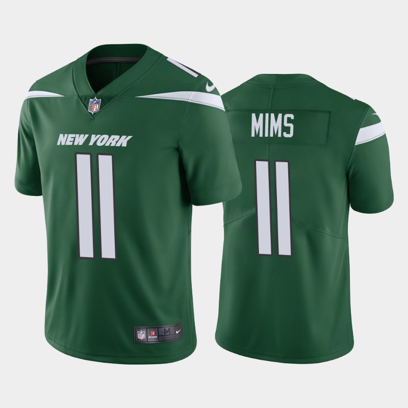 New York Jets Denzel Mims Green Limited Jersey New York Jets Denzel Mims Green Limited Jersey