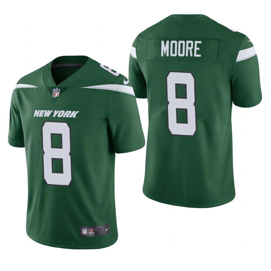 New York Jets Elijah Moore Green Limited Jersey New York Jets Elijah Moore Green Limited Jersey